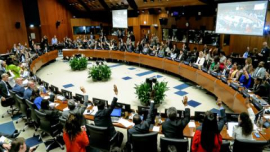 Intento de Estados Unidos de impedir asistencia alimentaria de las Naciones Unidas.